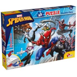 Puzzle dwustronne M-Plus 48el Marvel Spiderman 99627 LISCIANI