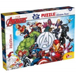 Puzzle dwustronne M-Plus 60el Marvel Avengers 99658 LISCIANI