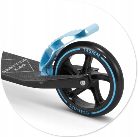 SPACE Sesttino Hulajnoga do 50 kg ABEC-7 - Blue