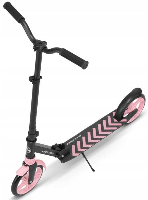 SHADOW Sesttino Składana hulajnoga miejska do 100 kg ABEC-7 - Pink
