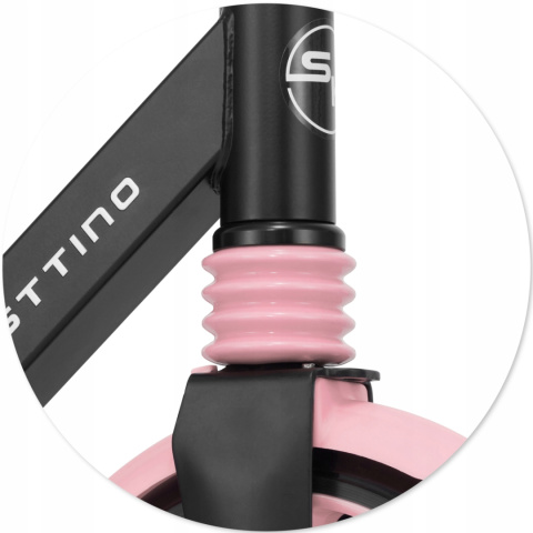 SHADOW Sesttino Składana hulajnoga miejska do 100 kg ABEC-7 - Pink