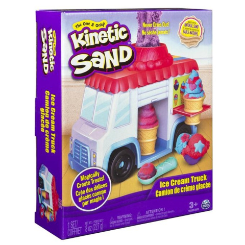 Kinetic Sand Samochód Lodziarnia - dostępne 8/09