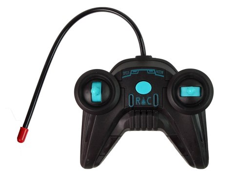 Auto Sportowe R/C Policyjne Czarne Zdalnie Sterowane