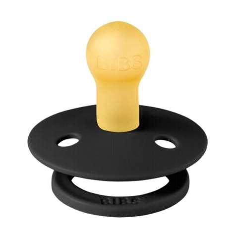 BIBS COLOUR BLACK S Smoczek Uspokajający kauczuk Hevea