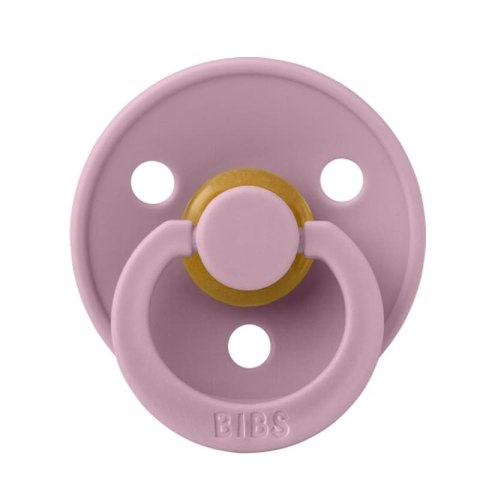 BIBS COLOUR HEATHER S Smoczek Uspokajający kauczuk Hevea