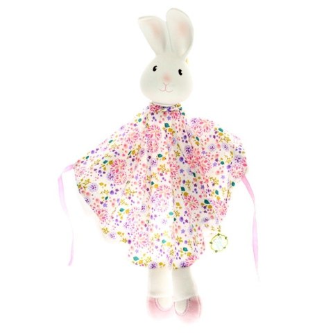 Meiya & Alvin - Przytulanka z gryzakiem z organicznego kauczuku Hevea Havah Bunny