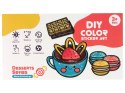 Naklejki Na Okno Meble Słodkości DIY 8 Kolorów Brokat