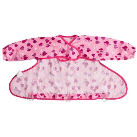 Tidy Tot - śliniak fartuszkowy z przyssawkami BLW Cover & Catch Hearts