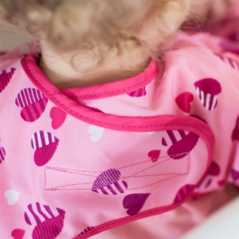 Tidy Tot - śliniak fartuszkowy z przyssawkami BLW Cover & Catch Hearts