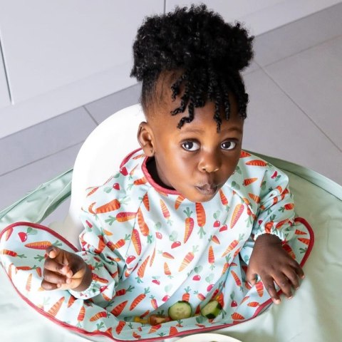 Tidy Tot - zestaw do nauki jedzenia metodą BLW Sage Green Carrots & Radishes