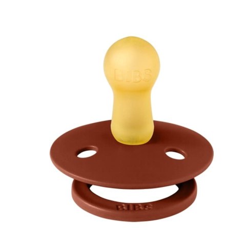 BIBS COLOUR RUST M Smoczek Uspokajający kauczuk Hevea