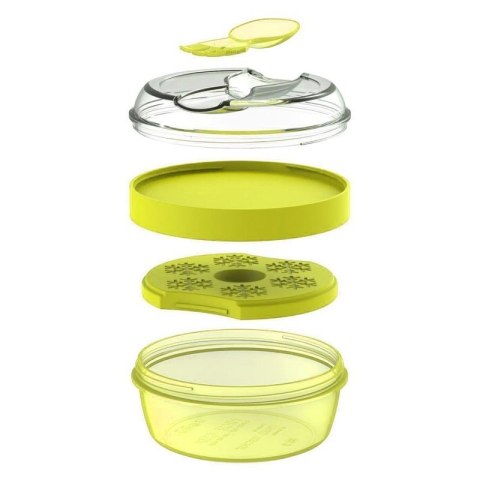 Carl Oscar- N'ice Cup™ Pojemnik śniadaniowy z wkładem chłodzący Lime - Monkey