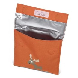 Carl Oscar Pack'n'Snack Sandwich Bag torebka termiczna na kanapki Grey - Spider