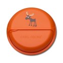 Carl Oscar Small SnackDISC™ 5 komorowy obrotowy pojemnik na przekąski Orange - Moose