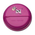 Carl Oscar Small SnackDISC™ 5 komorowy obrotowy pojemnik na przekąski Purple - Cow