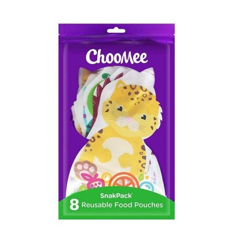 ChooMee 8 PACK XXL Saszetki do karmienia wielorazowe