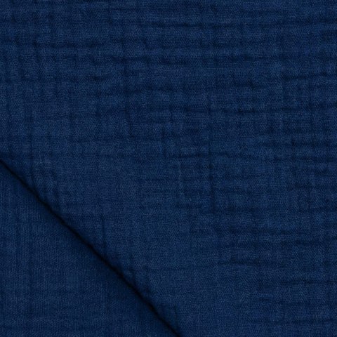 Hi Little One pieluszka doudou z zapachem mamy BIO bawełna BUNNY Navy