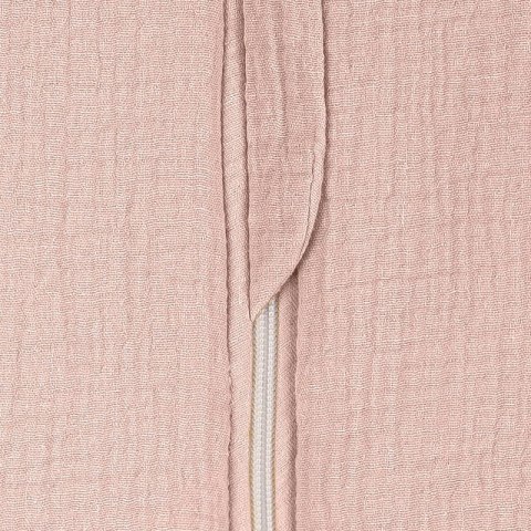 Hi Little One śpiworek dwustronny z nogawkami TOG 1,5 BIO muślin SLIM BAG BLUSH/SALMON roz S