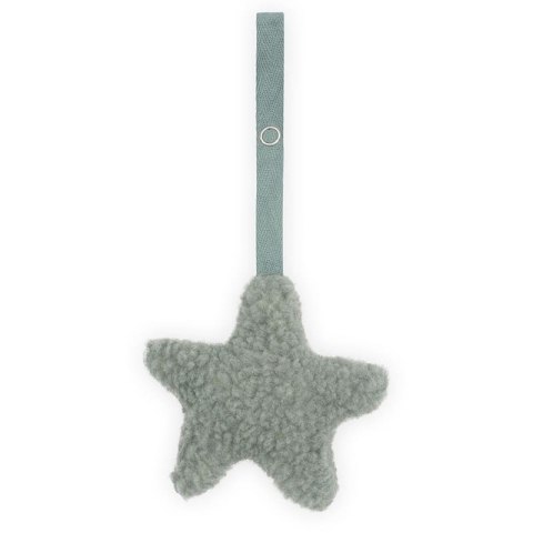 Jollein 4 zabawki interaktywne do stojaka BABYGYM Księżyc Moon Ash Green