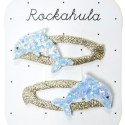 Rockahula Kids spinki do włosów dla dziewczynki 2 szt. Dolphin