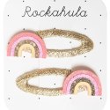 Rockahula Kids spinki do włosów dla dziewczynki 2 szt. Hippy Rainbow