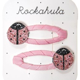 Rockahula Kids - 2 spinki do włosów Lola Ladybird Glitter