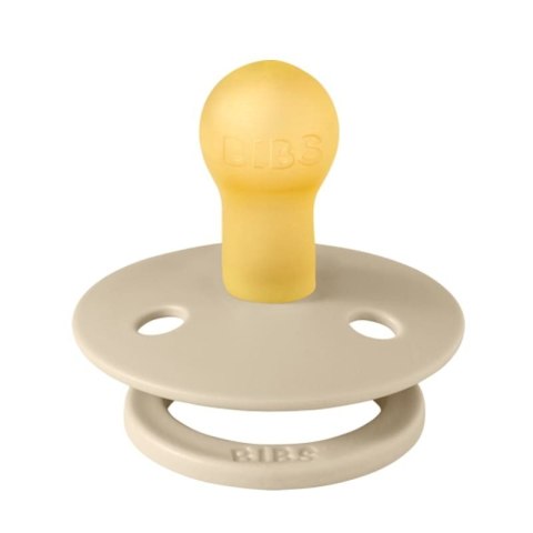 BIBS COLOUR 2-PACK BLUSH & VANILLA S Smoczek Uspokajający kauczuk Hevea