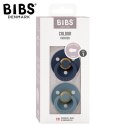BIBS COLOUR 2-PACK DEEP SPACE & PETROL S Smoczek Uspokajający kauczuk Hevea