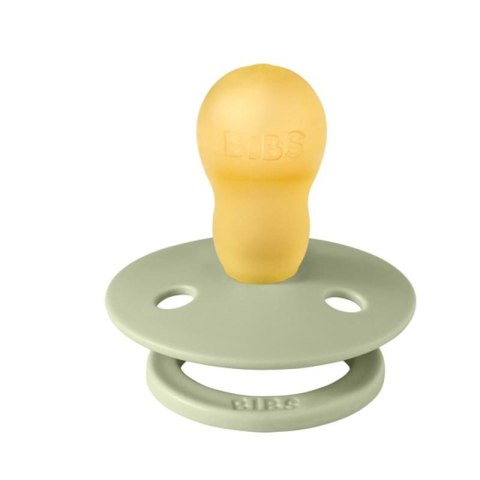 BIBS COLOUR 2-PACK SAGE & GREEN HUNTER L Smoczek Uspokajający kauczuk Hevea