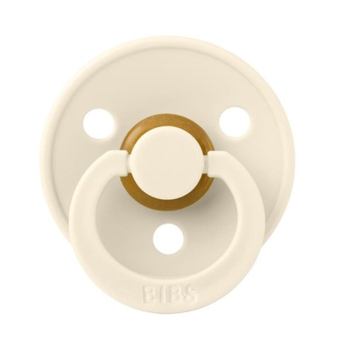 BIBS COLOUR IVORY L Smoczek Uspokajający kauczuk Hevea