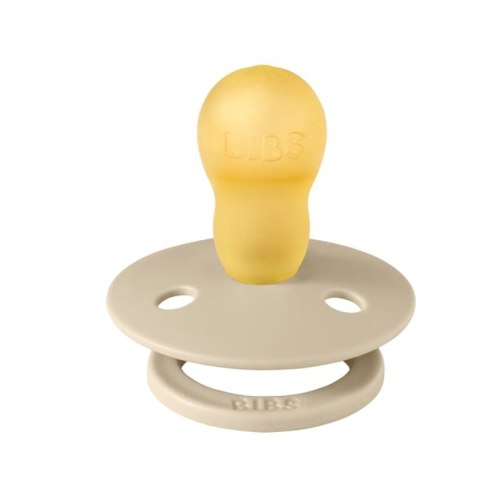 BIBS COLOUR VANILLA L Smoczek Uspokajający kauczuk Hevea