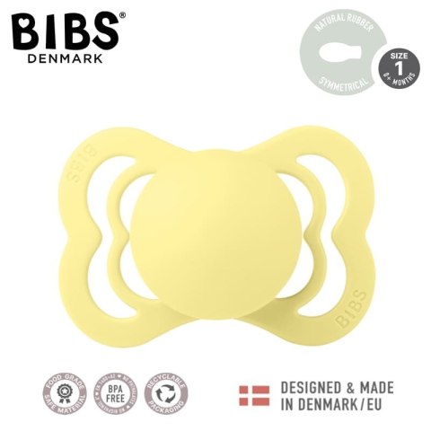 BIBS SUPREME SUNSHINE S Smoczek symetryczny kauczuk Hevea