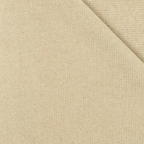 Hi Little One kocyk dwustronny z dzianiny futerkowej i bawełny 95 x 80 cm Beige