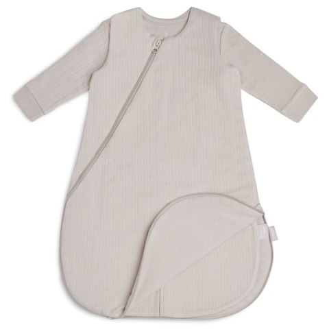 Jollein śpiworek niemowlęcy do spania całoroczny 2 śpiworkowy 4 Pory Roku BASIC STRIPE Nougat 60 cm