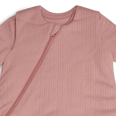 Jollein śpiworek niemowlęcy do spania całoroczny 2 śpiworkowy 4 Pory Roku BASIC STRIPE Rosewood 60 cm