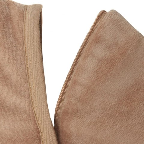 Jollein śpiworek niemowlęcy do spania całoroczny z odpinanymi rękawami VELVET Biscuit 70 cm
