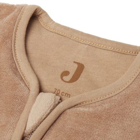 Jollein śpiworek niemowlęcy do spania całoroczny z odpinanymi rękawami VELVET Biscuit 70 cm