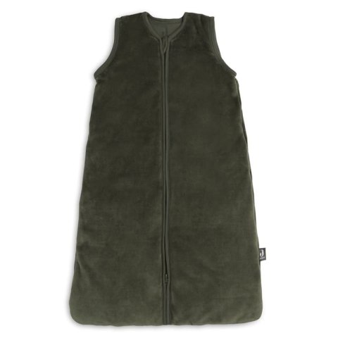 Jollein śpiworek niemowlęcy do spania całoroczny z odpinanymi rękawami 4 Pory Roku VELVET Leaf Green 110 cm