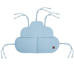 Hi Little One - organizer + 2 ochraniacze do łóżeczka CHMURKA CLOUD BABY BLUE