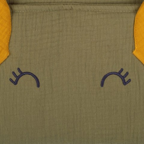 Hi Little One organizer przybornik do łóżeczka ELEPHANT Green Hunter/Mustard