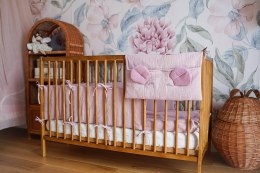 Hi Little One - organizer do łóżeczka MOUSE Baby Pink & Blush