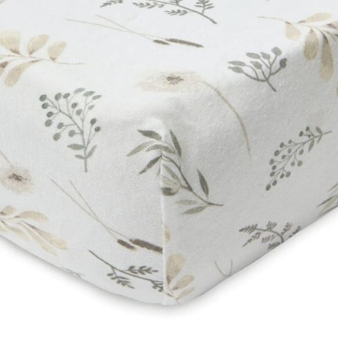 Jollein prześcieradło do łóżeczka 120x60 cm WILD FLOWERS