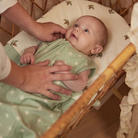 Jollein śpiworek niemowlęcy do spania 0,5 TOG SUN Sea Foam 110 cm