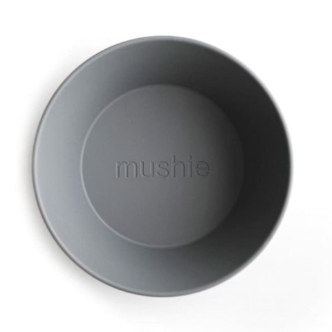 Mushie - 2 miseczki Round Smoke
