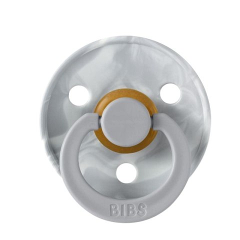 BIBS COLOUR TIE DIY COLLECTION 2-PACK CLOUD IVORY & CLOUD IVORY S Smoczek Uspokajający kauczuk Hevea