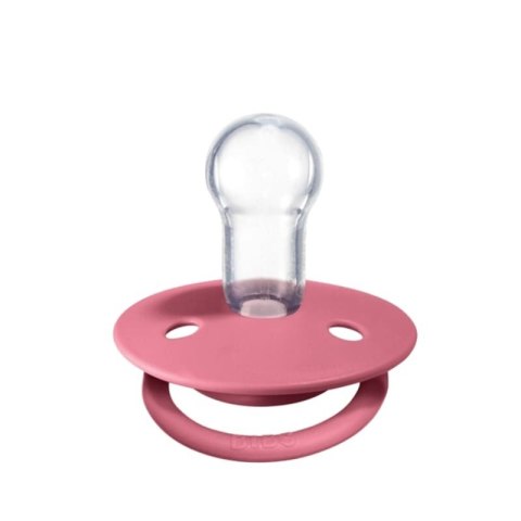 BIBS DE LUX 2-PACK CORAL & RUBY Smoczek uspokajający silikonowy ONE SIZE