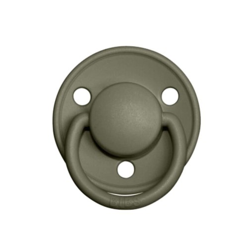 BIBS DE LUX 2-PACK SAGE & GREEN HUNTER Smoczek uspokajający silikonowy ONE SIZE