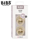 BIBS DUO COLOUR VANILLA S Smoczek uspokajający kauczuk Hevea