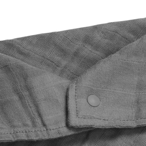 Jollein 2 śliniaki apaszki bandany muślinowe Storm Grey