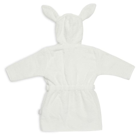 Jollein szlafroczek niemowlęcy z kapturem 1-2 lata Króliczek RABBIT FROTTE IVORY